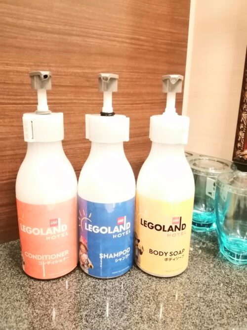 レゴランドホテルアメニティ